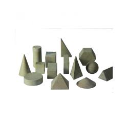 Solides et volumes wissner solides en bois differentes   formes lot de 14 solides