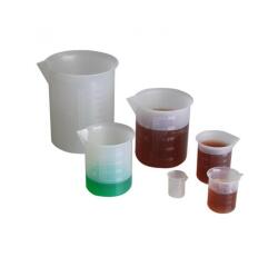 Mesure et poids wissner recipients gradues 1000 500   100 250 50 10 ml pvc          translucide 6 pieces
