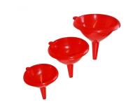 Mesure et poids eduplay entonnoirs tailles assorties  12 10 8 cm plastique 3 pieces coloris rouge