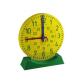 Horloge avec socle wissner grande horloge aiguilles des  heures et minutes             synchronisees 27 cm