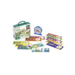 Apprentissage de l ehure et minutes miniland j apprends l heure 1 horloge 11 cm et 12   fiches d activites