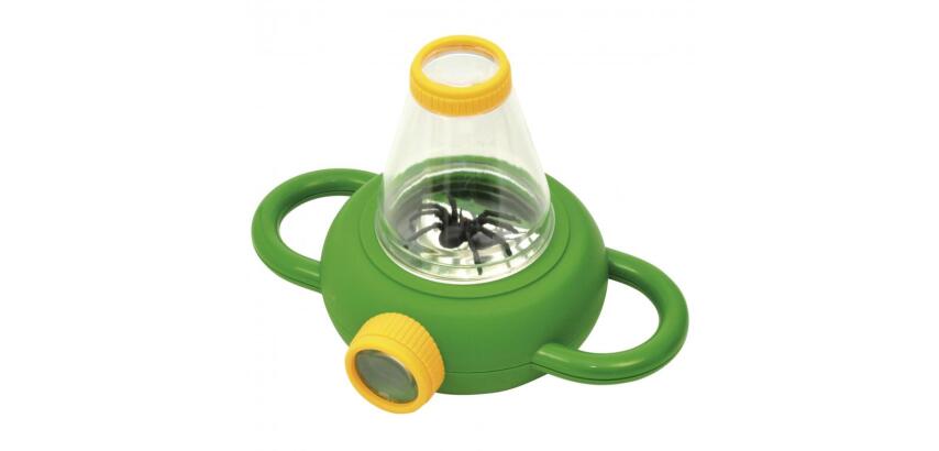 Materiel d observation eduplay boite loupe 2 chemins de visions araignee plastique inclus