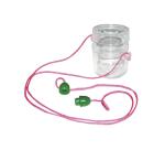 Materiel d observation eduplay boite loupe petit     modele plastique ficelle et   verrou de securite