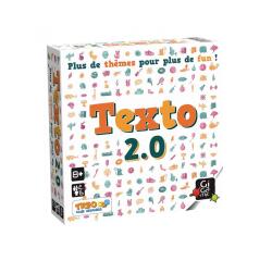 Francais jouer avec les lettres gigamic texto 2.0 10  themes 60 cartes 2 a 6        joueurs