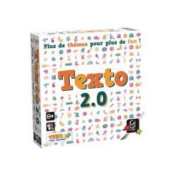 Francais jouer avec les lettres gigamic texto 2.0 10  themes 60 cartes 2 a 6        joueurs