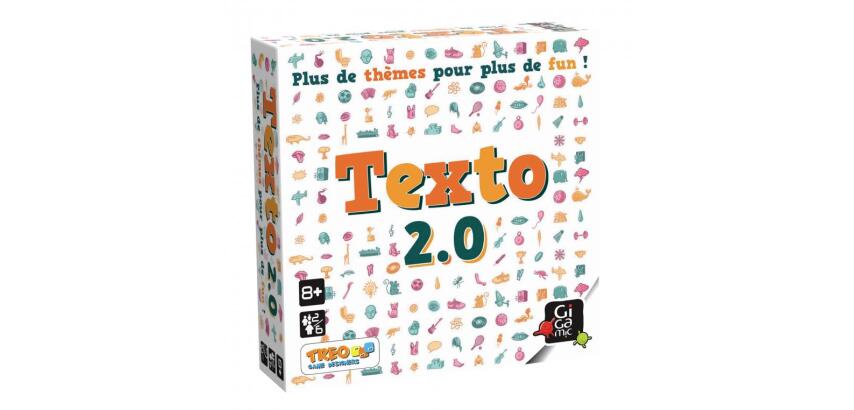 Francais jouer avec les lettres gigamic texto 2.0 10  themes 60 cartes 2 a 6        joueurs