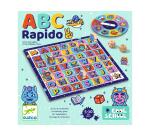 Francais djeco abc rapido jeu de vocalbulaire 1 roue 1      plateau 6 pions 2 a 6 joueurs