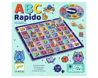 Francais djeco abc rapido jeu de vocalbulaire 1 roue 1      plateau 6 pions 2 a 6 joueurs