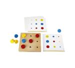 Jeu de manipulation vissacolor nathan 12 modeles