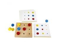 Jeu de manipulation vissacolor nathan 12 modeles