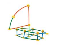 Jeu de construction bambouchicolor 3 dimensions   nathan 268 pieces