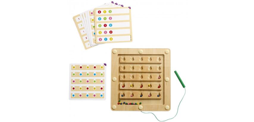 Jeu de parcours magneticolor nathan