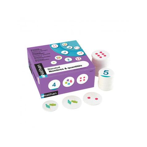 Jeu d'entrainement discolud nathan nombres et quantites