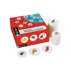 Jeu d'entrainement discolud nathan phonemes et syllabes