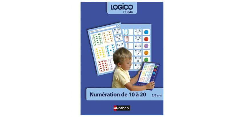 Jeu autocorrectif logico primo nathan numeration gs