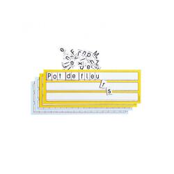 Planches et lettres magnetiques nathan