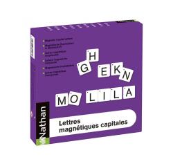 Lettres magnetiques nathan capitales