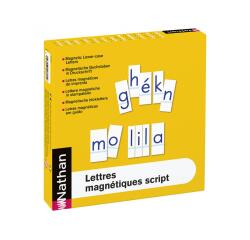 Lettres magnetiques nathan script