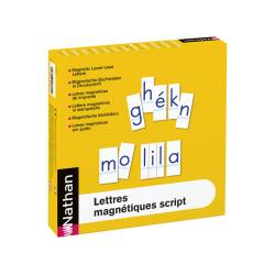 Lettres magnetiques nathan script