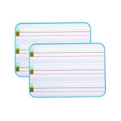 Ardoises lignees magnetiques nathan lot de 2