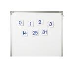 Nombres magnetiques grand format nathan