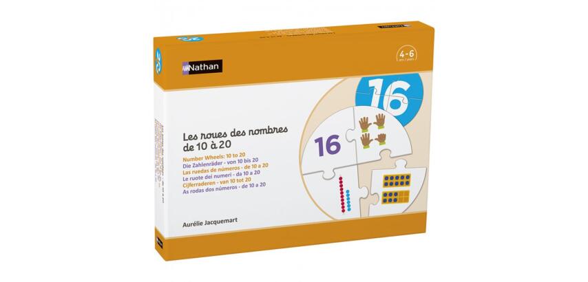 Les roues des nombres nathan de 10 a 20