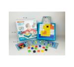 Logical mosaic lap assemblement d images 1 boite de 8 compartiments 1 socle    mosaique 175 elements 20