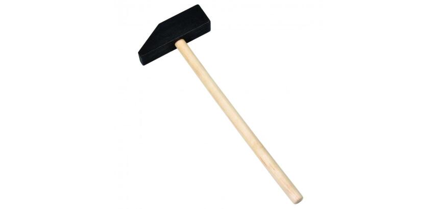 Marteau babylon en bois 17 cm coloris noir