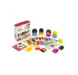Emotiblocks premieres emotions miniland 100         combinaisons possibles        interet pedagogique 18 pieces