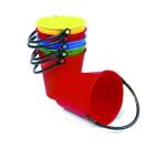 Jeux de sable et d eau faibo seau en plastique incassable  de produits recycle et        recyclable incassable 16x16