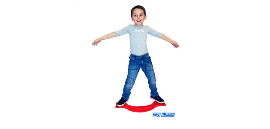 Jeux a bascule fist loisirs balance d equilibre 2         surfaces planes a picots      portee maximale 90 kg coloris