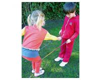 Elastiques cordes a sauter first loisirs elastiques de   jeux 3m lot de 8 coloris      assortis
