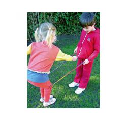 Elastiques cordes a sauter first loisirs elastiques de   jeux 3m lot de 8 coloris      assortis