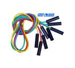 Elastiques cordes a sauter first loisirs maxi cordes a   sauter longueur reglable lot  de 4