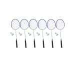 Badminton first loisirs set badminton raquettes           initiationlot de 6 raquettes  et 6 volants