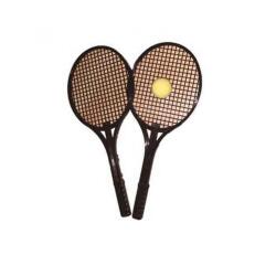 Tennis first loisirs raquette tennis pvc initiation au      tennis legeres lot de 2       raquettes et 1 balle