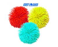 Balles d eveil firts loisirs balles araignees silicone 6   cm lot de 3 coloris assortis