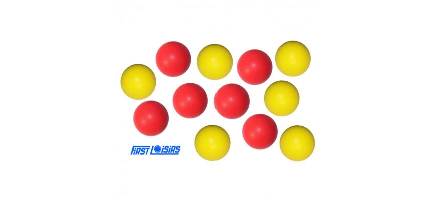 Balles d eveil first loisirs balles mousses 4 cm lot de 12