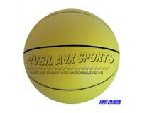 Ballon d eveil first loisirs basket ball sports collectifs mousse pvc 17cm 200 g