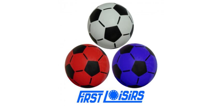 Ballon de football pvc first loisirs initiation pvc 22 cm  100g
