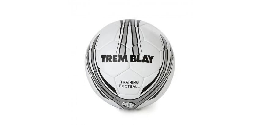 Ballon football cuir synthetique tremblay          entrainement de grande        qualite taille 5
