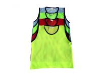 Chasuble first loisirs taille s 50x60cm coloris rouge lot 6 unites