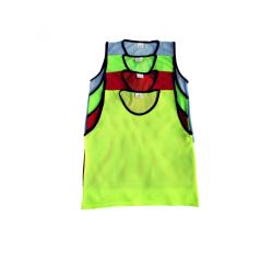 Chasuble first loisirs taille s 50x60cm coloris rouge lot 6 unites