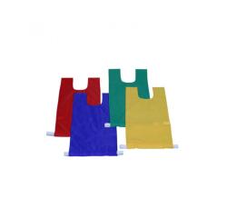 Chasuble first loisirs taille l 60x35cm coloris bleu lot 6  unites