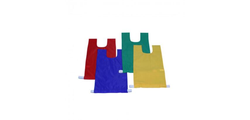 Chasuble first loisirs taille l 60x35cm coloris bleu lot 6  unites