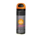 Bombe peinture first loisirs delimitation ephemere base    craie coloris orange aerosol  500ml