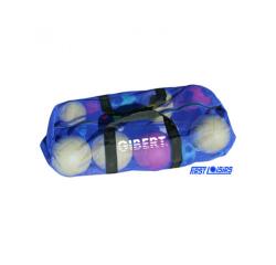 Sac sport first loisirs maille alveolee zip poignees  larges max 15 ballons 92x42cm