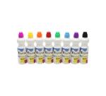 Applicateur gouache o color dot'colors marqueur embout    mousse lavable miscible 75ml  lot de 8 flacons