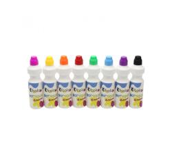Applicateur gouache o color dot'colors marqueur embout    mousse lavable miscible 75ml  lot de 8 flacons