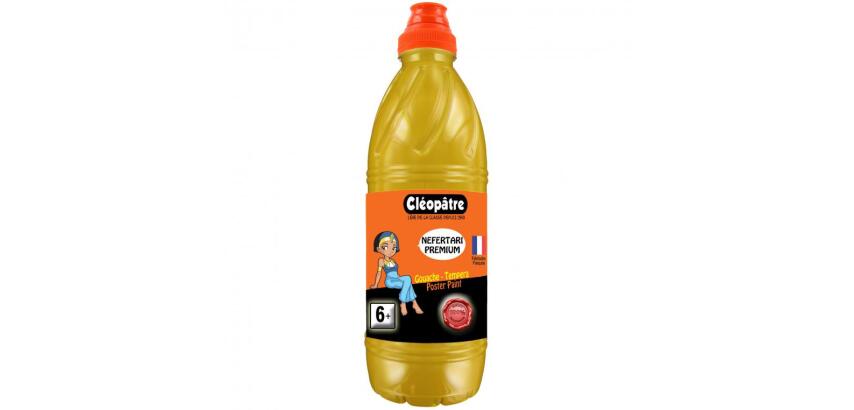 Gouache liquide cleopatre nefertari coloris or le       flacon 1l